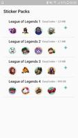 League stickers for WhatsApp - WAStickerApps Poster