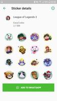 Figurinhas do League para WhatsApp - WAStickerApps imagem de tela 2