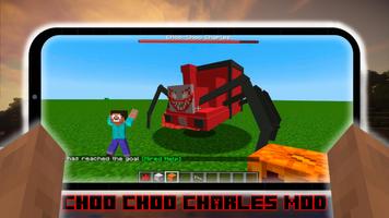 Mod Cho-Choo Charles Minecraft poster