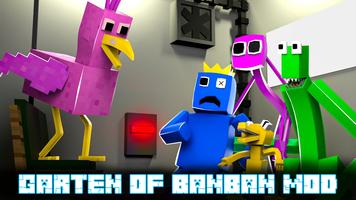 Garten of Banban Mod Minecraft Affiche