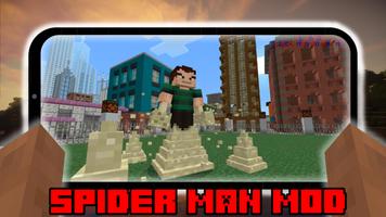 Spider Man Mod Minecraft PE постер