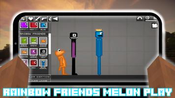 Rainbow Friends MOD Melon Play capture d'écran 1