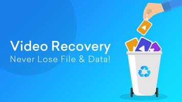 Deleted Video Recovery App Affiche