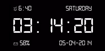 Dock Station Digital Clock