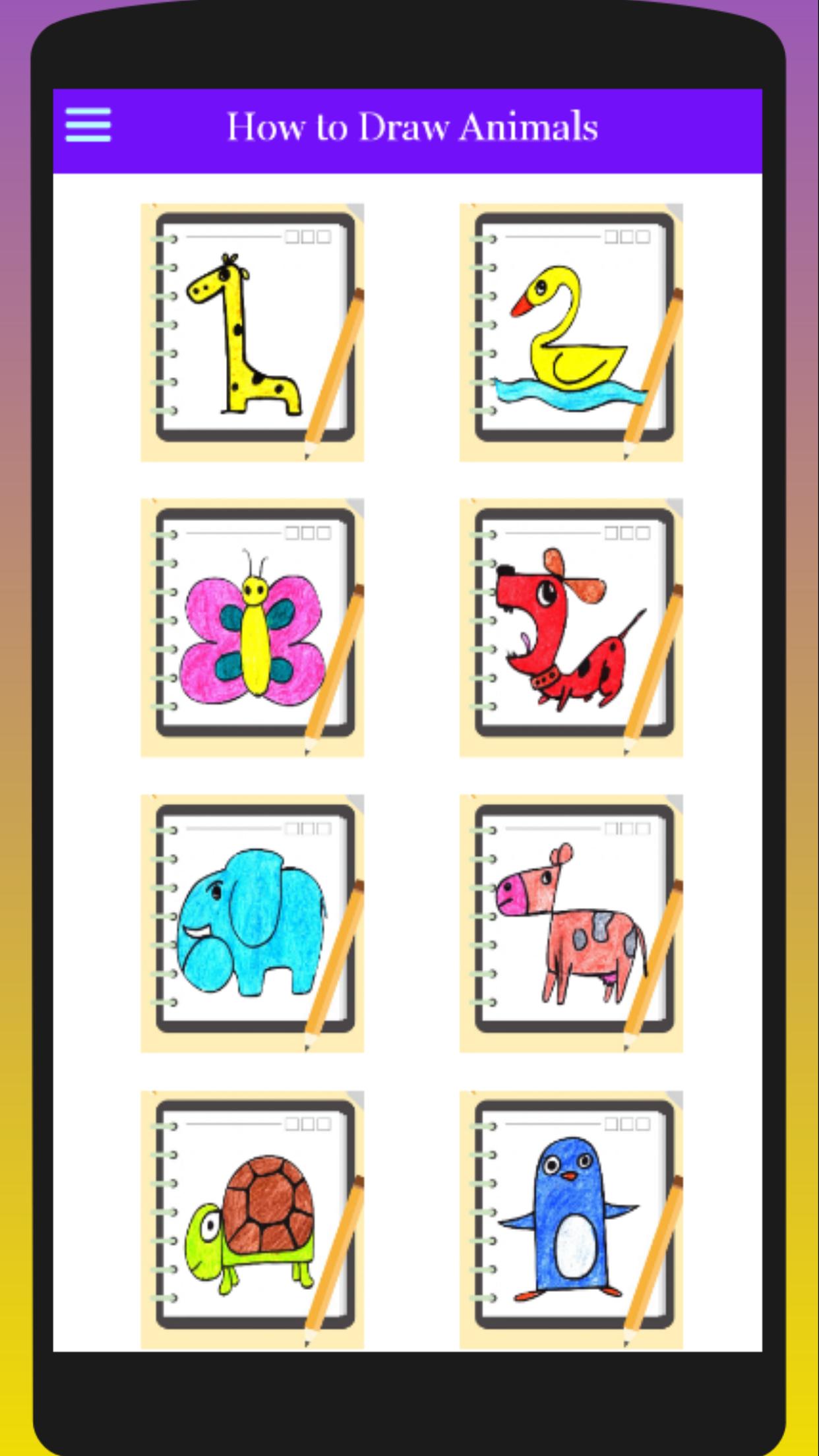 How To Draw Animals From Numbers For Android Apk Download