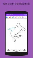 Easy Baby Shark Drawing and Coloring screenshot 2