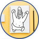 How to Draw Popular Cartoon Characters APK