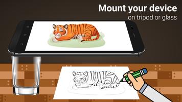 Drawing - Draw, Trace & Sketch โปสเตอร์