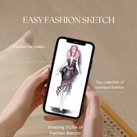 Easy Fashion Sketch Ideas Affiche