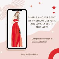 برنامه‌نما Easy Fashion Sketch Ideas عکس از صفحه
