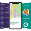 Driving Mode - Easy Call, Messaging & Music Player