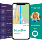 Driving Mode - Easy Call, Messaging & Music Player icon