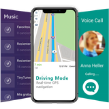 Driving Mode - Easy Call, Messaging & Music Player icon