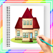 How to Draw House Step by Step