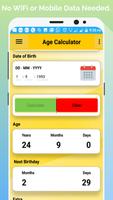 Age Calculator By Birth Date (No Internet  Needed) screenshot 2
