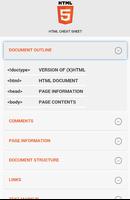 1 Schermata HTML Cheat Sheet