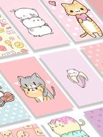 Cute Kawaii Wallpapers Affiche