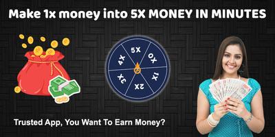5x Money: Earn Money Online Affiche