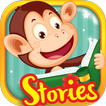 Monkey Stories: books, reading games for kid