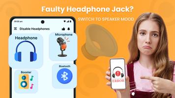 Disable Headphone poster
