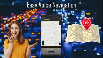 برنامه‌نما مسیرهای رانندگی GPS صوتی عکس از صفحه