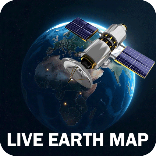 Satellite View Earth Globe Map