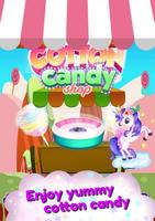 Make & Eat Candy Game: Cute Cotton Candy Games plakat