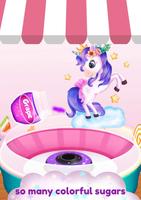 Make & Eat Candy Game: Cute Cotton Candy Games capture d'écran 1
