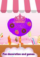 Make & Eat Candy Game: Cute Cotton Candy Games capture d'écran 3