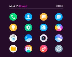 Miui 15 - Icon Pack (Round) スクリーンショット 1