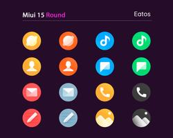 Miui 15 - Icon Pack (Round) スクリーンショット 2