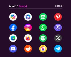 Miui 15 - Icon Pack (Round) スクリーンショット 3
