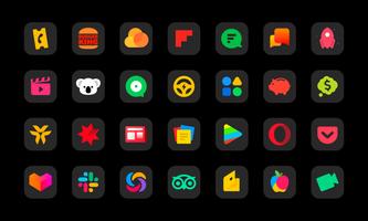 MiDark - Icon Pack imagem de tela 1