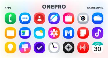 OnePro 8 - Icon Pack Cartaz