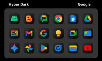 HyperDark - Icon Pack screenshot 2