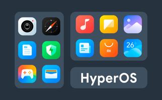 HyperOS - Icon Pack capture d'écran 1