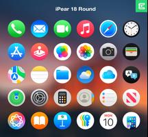 iPear Pro - Icon Pack (Round) الملصق