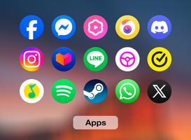 iPear Pro - Icon Pack (Round) تصوير الشاشة 2