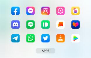 iPear 17 - Icon Pack captura de pantalla 2