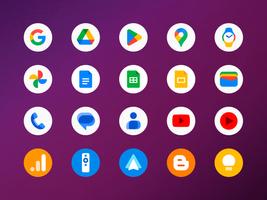 OneNeo 4 - Icon Pack (Round) تصوير الشاشة 1