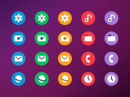 OneNeo 4 - Icon Pack (Round) captura de pantalla 3