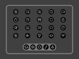 Blaux - Icon Pack (Round) تصوير الشاشة 3