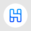 Horux White - Round Icon Pack