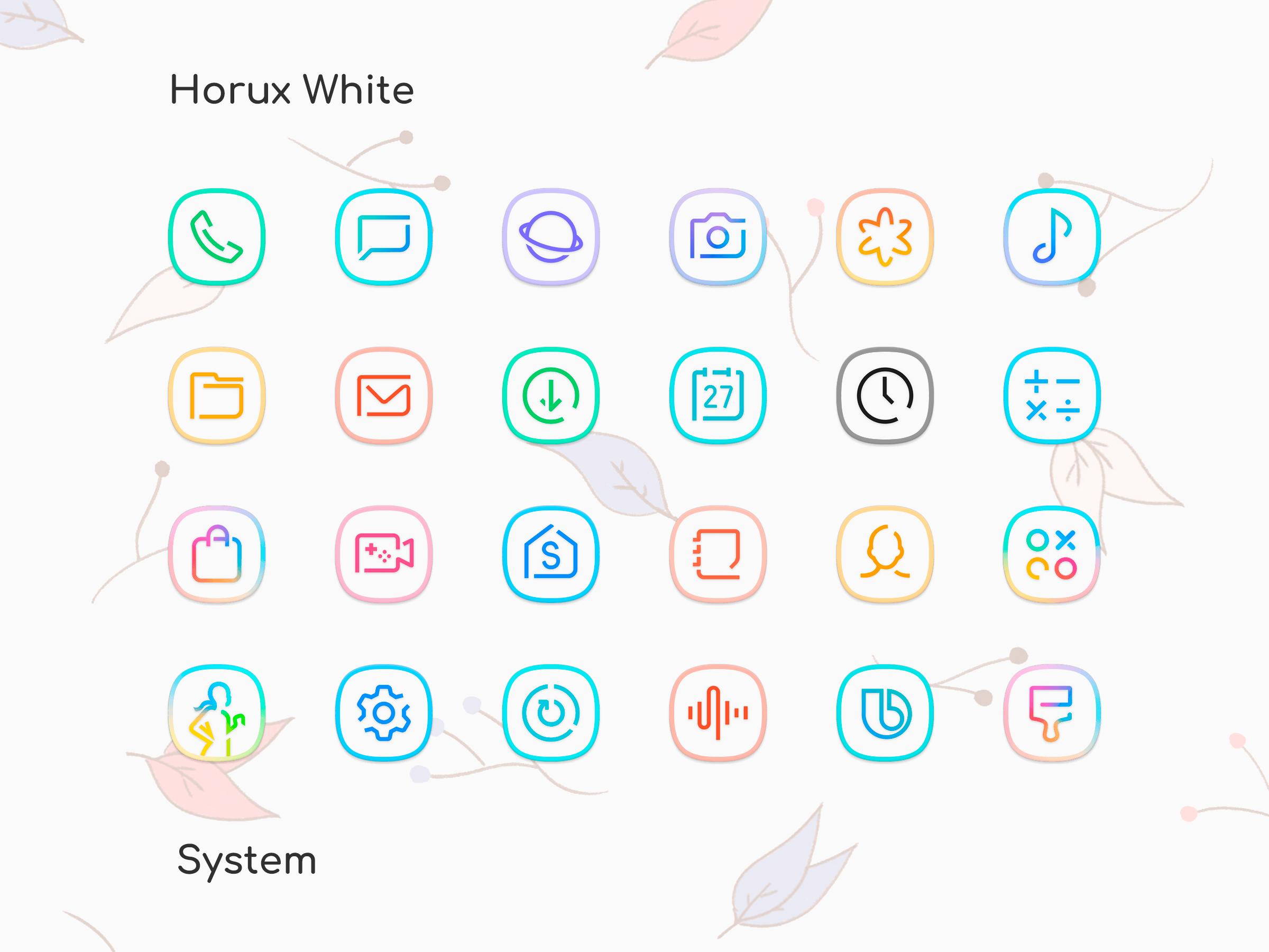 Horux White Icon Pack For Android Apk Download