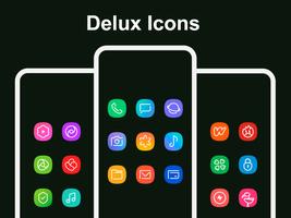Delux - Icon Pack ポスター