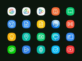 Delux - Icon Pack syot layar 2