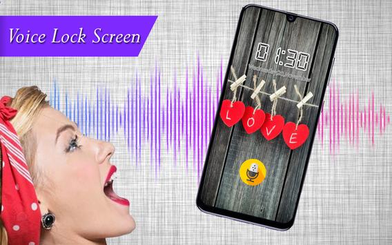 Voice Lock Love- Unlock By Voice Commands screenshot 2
