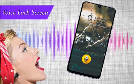 Voice Lock Splash- Unlock By Voice Commands screenshot 2