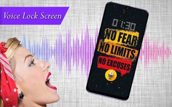 Voice Lock Quotes - Unlock By Voice Commands screenshot 2