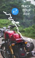 EatSleepRIDE Motorcycle GPS постер
